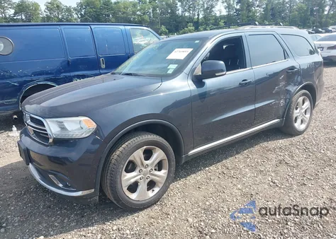 2014 Dodge Durango Limited from USA, damaged, VIN 1C4RDJDG0EC595687